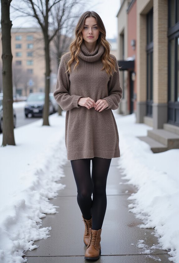 cozy winter outfit layers