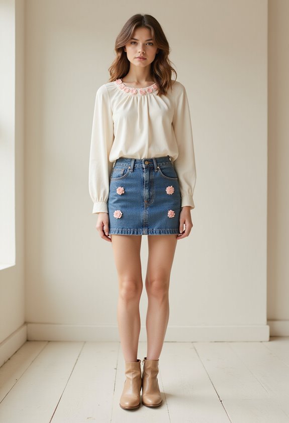 rosette details add charm