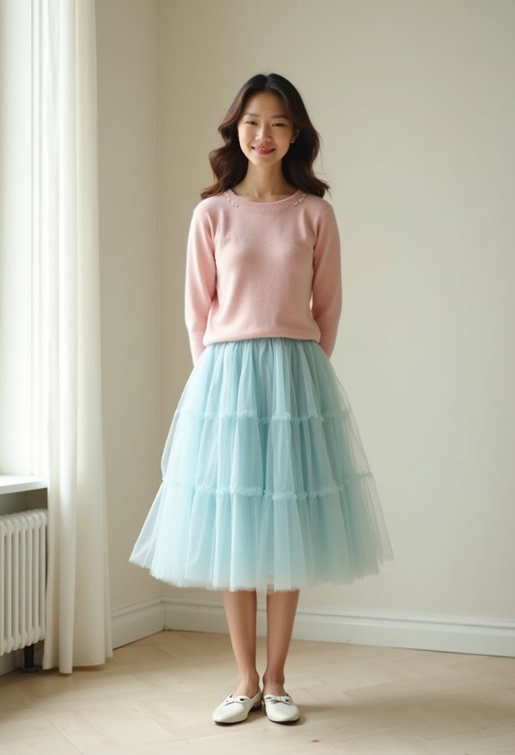 soft pink cashmere elegance