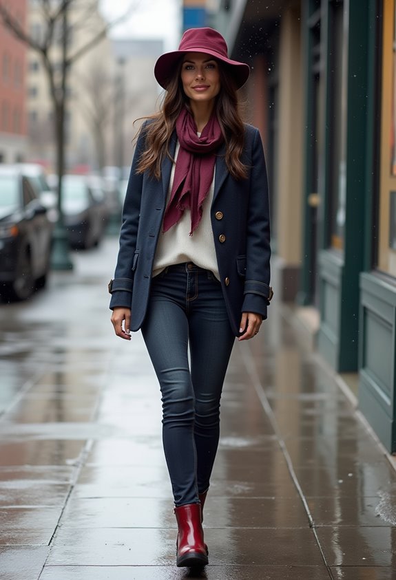 stylish waterproof hair protection