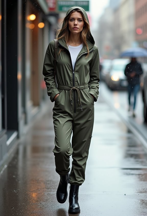 stylish waterproof jumpsuits available