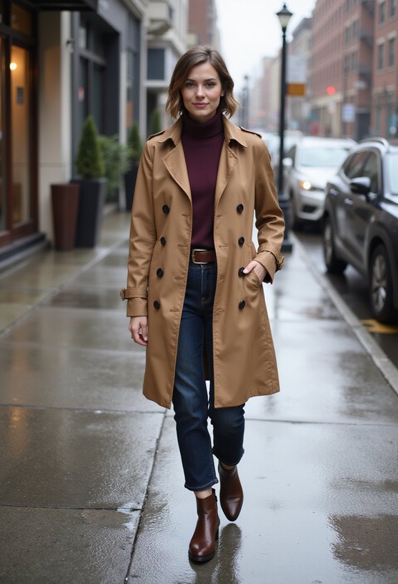 vintage rainy day style