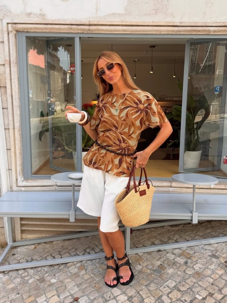 Bermuda shorts outfit