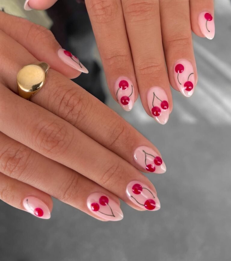 Cherry Nails Are Too Cute to Miss: 18 Designs You’ll Want to Copy