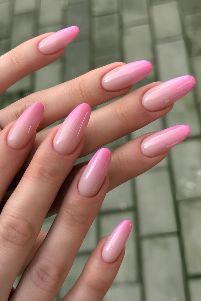 21 Pink Ombre Nails Everyone Will Be Copying Soon
