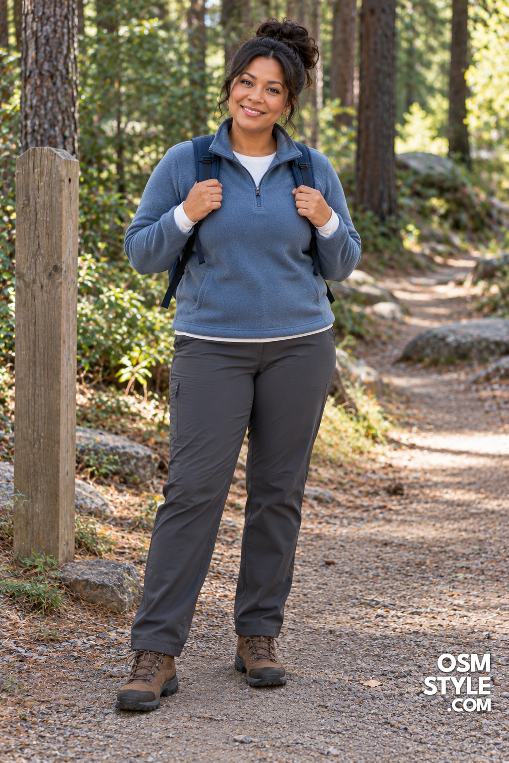 16. Quarter Zip Fleece for Trail Mornings